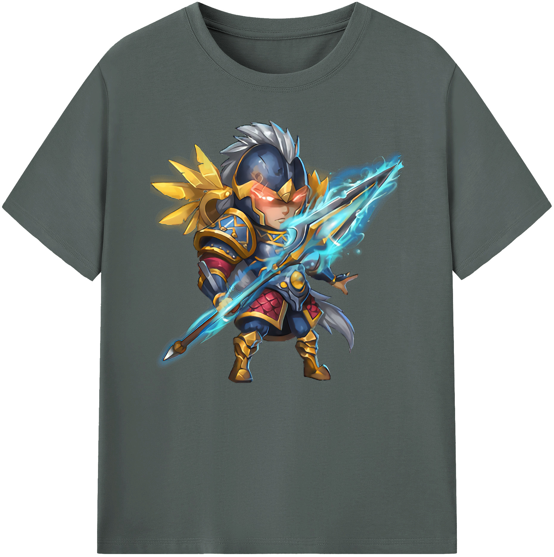 リーグ・オブ・レジェンド League of Legends LOL 綿100％ メンズ半袖Tシャツ｜肌触りやわらか＆通気性